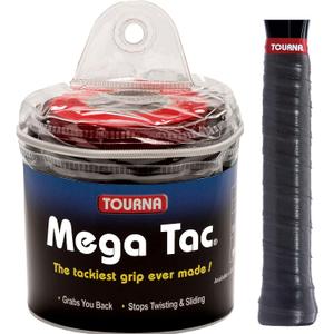 Tourna Mega Tac Extra Tacky Overgrip, 30-Pack