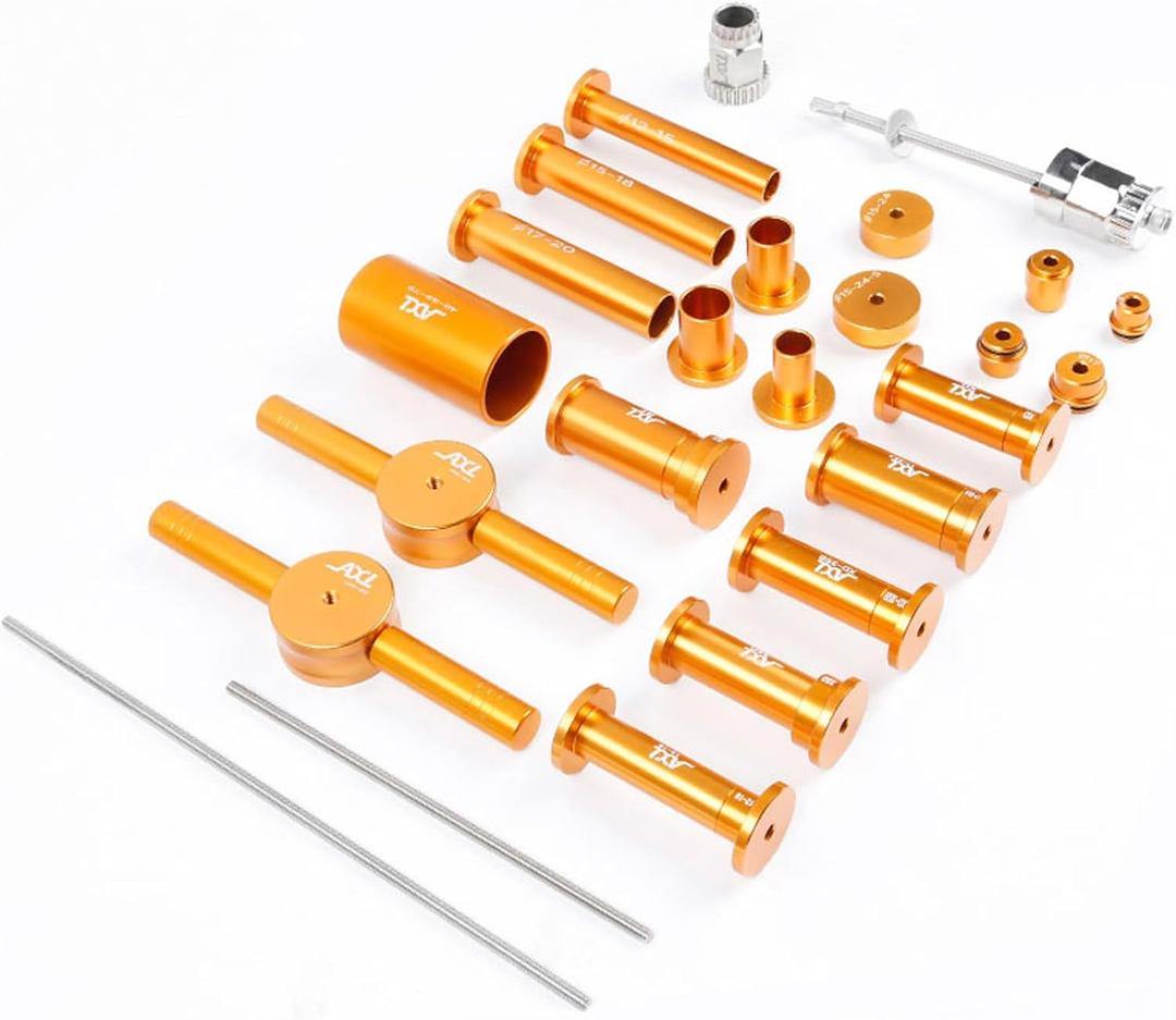 Premium Bike Hub Bearing Press & Removal Tool Kit - Compatible with DT Swiss EXP, DT350, XD, NOVATEC - MTB & Road Bicycle Repair Tools