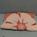 Bath Mat, Cute Flower Bathroom Rugs with Soft Thickened Microfiber, Absorbent Quick Dry Non Slip Bathtub Floor Mat, Machine Washable Plush Shaggy Decor Mat for Shower Doorway 18x28 Inch (47x75cm)