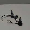 H1 Light Bulb, 600% Brightness 24000LM Super Bright, Halogen Replacement with Cooling Fan, IP68 Waterproof, Pack of 2
