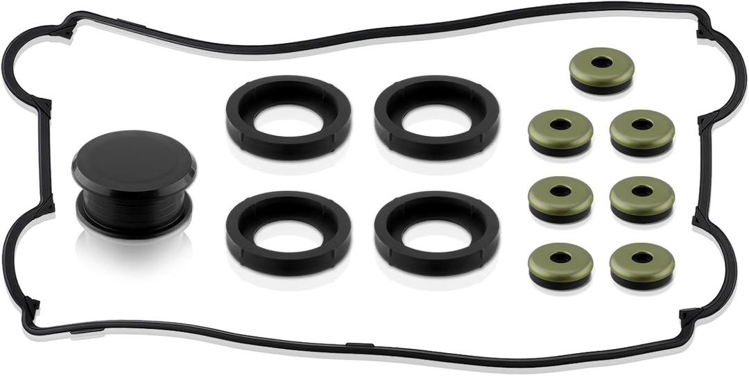 Valve Cover Gasket Compatible with Acura Integra 1.8L B18A1 B18B1 for Honda CRV 2.0L B20B4 B20Z2, VS50362R