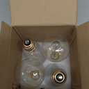 Dimmable Vintage Edison LED Bulbs, 1250Lumens High Brightness Light Bulbs, 8W 100W Incandescent Equivalent Bulbs, ST58 LED Filament Bulbs, E26 Gold Base, CRI90+ 2700K Soft White Edison Bulbs, 4-Pack