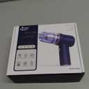 KMM Handheld Car Vacuum Cleaner, 9000Pa Vacuum Cleaner and Air Duster, 120W High Power Hand Held Vacuum with LED Light and Multi-Nozzles for Car, Home, Office, Pet (Blue)