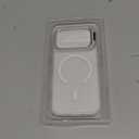 for iPhone 17 Pro Case with Stash Lens Stand and 9H Screen Protector, Compatible with MagSafe, Military-Grade Drop Protection Phone Case for iPhone 17 Pro, 360 Full Protection, Frosted Clear