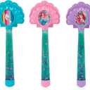 SwimWays Disney Princess Ariel Glitter Dive Wands Diving Toys 3 Pack, Bath Toys and Pool Party Supplies for Kids Ages 5 and Up