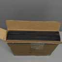 Vertical Shoe Rack - Tall Narrow Shoe Rack Organizer for Small Spaces,5 Tier Bamboo Shoen Shelf for Entryway,Closet,Corner,Doorway,Skinny Shoe Shelf Space Saving Shoe Storage,Free Stackable DIY (Black)