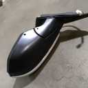 Right Passenger Side Mirror Compatible with Hyundai Sonata 2015 2016 2017 Power Glass Manual Folding Heated 5 Pins Replace HY1321203 | 87620-C2000 (White)