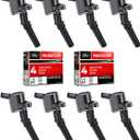 MAS Set of 8 Ignition Coil DG508 & Motorcraft Spark Plug SP479 Compatible with Ford 5.4L V8 Expedition F-150 F-250 Super Duty Expedition Lincoln Navigator AGSF22WM
