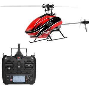 GoolRC RC Helicopter, WLtoys K110S Remote Control Helicopter, 6 Channel RC Aircraft with 3D/6G Mode Gyro, Easy to Fly for Adults and Beginners