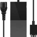 Replacement Power Supply for Xbox One with AC Power Cable (Black & White)