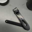 SZQHT Ultra Wide Jaw Opening Nail Clippers Set, Toenail Clippers for Thick Nails, Heavy Duty Nail Cutter, Stainless Steel Toe Nail Clippers for Seniors, Men & Women Manicure,Pedicure,Big(Black)