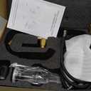 KENES Pull-Down Bathroom Faucet with Sprayer, Brushed Gold Single Handle Bathroom Sink Faucet with Pull-Out Sprayer, Vanity Bar Faucet with Pop Up Drain & Deck Plate, LJ-9055A-4