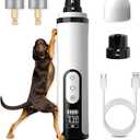 Silent Groom Pro, 2026 Upgrade Silent Pet Nail Grinder, Dog Silent Nail Grinder for Dogs Silent Dog Nail Trimmer, Rechargeable USB Charging Electric Pet Nail Grinder Nail File for Pet