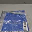 RAINDEWAY Small Tarps Waterproof 3x3 Feet（Pack of 2） 5.5 Mil Thick, Multipurpose Waterproof Poly Tarp Cover，Camping Tarpaulin Silver/Blue Tarp Finished Size