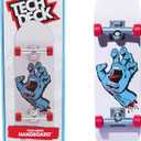 TECH DECK, Santa Cruz Handboard; Authentic Mini Skateboards, Kids Toys for Boys & Girls, Ages 6 and up (Hands Use Only)