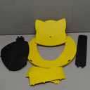 Bucket Lid Mouse Trap, Auto Reset Multi Catch Design, Black Plastic, for 5 Gallon Buckets, Indoor Outdoor Pest Control, Manual Trap Door Style