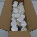 Stackable Closet Organizers and Storage 6 Cube Storage Organizer Closet Organizer for Bathroom Closet Storage for Wardrobe (38x38x12'', White)