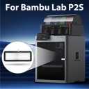 3Pcs X2D/P2S Air Filters(HEPA 13 + Activated Carbon) for Bambu Lab X2D/P2S 3D Printer,Dual-Layer Upgrade Replacement Filter for VOCs,Odors,PM2.5&Ultrafine Particles,Enhanced Filtration for 3D Printing