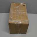 DUOER 3 Pcs Mason Jar Centerpiece Table Decorations for Dining Table Decor Farmhouse Coffee Table Decor with Wood Tray and Led Light Table Centerpieces for Dining room Kitchen Living Bathroom, Orange