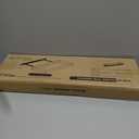 BATODA Set of 2 24" Acacia Floating Shelves for Wall  Rustic Farmhouse Wood Floating Shelf - Book Shelf for Wall & House Dcor - DIY Floating Book Shelves - with Brackets & Hardware (Walnut Color)