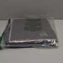 BOOMIBOO Hanging Closet Organize and Shelves5-Hanging Shelf with 2 Side PocketsStorage Foldable Grey (1)