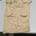 Glitter Mesh Bodycon Dress for Women 2025 Birthday,Bachelorette Party (X-Large, Rose Gold-9918)