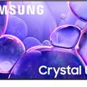 Samsung 55-Inch Class Crystal UHD U8000F 4K Smart TV (2025 Model) Endless Free Content, Crystal Processor 4K, MetalStream Design, Knox Security, Works with Alexa