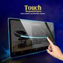 Screen Protector 2025 Hyun dai Tucson dual 12.3 inch 2026 Tempered Glass Compatible with 2025 Hy undai Tucson (SEL/SEL Convenience/XRT/Limited/Blue/N Line) Screen Protector Dual 12.3 Inch Display & AC 2026 Tucson Accessories 2025 -HD