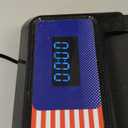 Walking Treadmill Pad with 0-5% Incline, 2.5HP Compact Under Desk Treadmill for Home Office, Quiet Small Walking Mat with App Sync, Remote Control, LED Display (Red and blue)