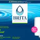 Brita Replacement Water Filter for Faucet Mount, Removes 99% of Lead, Sink Filtration System, White, 3 Count