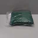 SimpleHome 100% Blackout Curtains for Bedroom,84 Inch Curtains for Living Room Rod Pocket and Back Tab Window Drapes Room Darkening Dark Green Curtain with Black Back,52 x 84 Inch,2 Panels