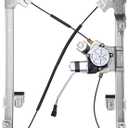741-428 Driver Power Window Lift Regulator with Motor Assembly Compatible for 2004-2008 Ford F-150 Crew Standard Cab & 2006-2008 Lincoln Mark LT