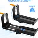 Soundbar Mount Compatible with Roku,Depth Adjustable 3.4"-5.8",Carbon Steel Wall Mount and Anti-Drop Soundbar Mount Under TV for Sony, JBL, LG, Samsung, Roku, Vizio, Bose