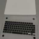 KEROM Compatible for MacBook Pro 14 Inch Case 2026 M5, 2021-2025 M4 M3 M2 M1 A3427 A3426 A3434 A3112 A3185 A3401 A2918 A2992 A2779 A2442, Crocodile Skin PU Leather Hardshell & Keyboard Cover, White