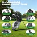 Junior Golf Stand Bag - Youth Golf Bag Ages 6-14+ Adult Lightweight Golf Stand Bag for Children & Adult