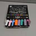 Loddie Doddie Chalk Markers - 16 Count, Reversible 6mm Bullet & Chisel Tips - Dust-Free Dry Erase Markers for Whiteboards - Vibrant Pastel Chalk Pens for Chalkboard - Erasable Glass Pens