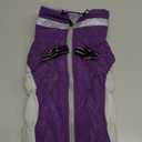 Dog Jackets for Medium Dogs,Medium Dog Coat,Warm Pet Winter Coat Zip Up Back,Waterproof Dogs Jacket with D-Ring,Pet Cold Weather Coats with Fleece Lined, Snowsuit Pug Boston Terrier,Purple, Medium