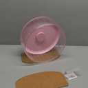 Niteangel Super-Silent Hamster Exercise Wheels: - Quiet Spinner Hamster Running Wheels with Adjustable Stand for Hamsters Gerbils Mice Or Other Small Animals (L, Pink)
