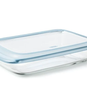 OXO Good Grips FreezertoOven Safe 3 Qt Glass Baking Dish with Lid, 9 x 13