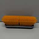 Medium Bristle Deck Scrub Brush - Composite Deck Brush Head & Vinyl Siding Brush // Boat Scrub Brush, Roof Brush for Extension Pole // Exterior, Patio & Deck Cleaning Brush (Pole Sold Separately)