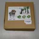 2 Set Adjustable Plant Risers,11-17" Rise Plant Risers for Pots Outdoor, Metal Lift Insert for Tall Taper Flower Pots (6" 8" 10" Base or Top)