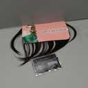 Cephermer Bangs Hair Clip in Bangs 3603D Cover Hair Topper Synthetic HairPieces for Women Dark Brown 455