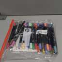 Recheel 30 Colors Acrylic Paint Markers, Dual Tip Fine and Brush Tips for Detailed Art, Crafting, Rock Painting, Wood, Glass, Ceramic, and More