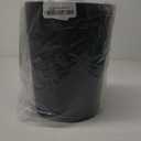 1.8 Gallon Small Trash Can Wastebasket Recycling Bin Slim Profile for Compact Spaces Bathroom, Office, Bedroom, Kitchen (1.8 Gallon, Black)