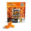 Plant Support Clips for Trellis, Garden Stakes, Wire Fence, Climbing Plants, Indoor Gardening, Hydroponics Systems, and Vines | Durable Gardening Clips (Tangerine Orange - 26 Pack)