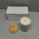 Beautifully Balanced Scented Lidded Glass Soy Candle, Balance + Bliss, 9.3 oz.