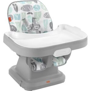 Fisher-Price SpaceSaver Simple Clean High Chair Pebble Stream