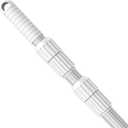 YEECHUN Professional Thicken 12 Foot Swimming Pool Pole Telescopic Aluminum Fits Pool Net Skimmer Rake Vacuum Head Brush Cleaning Equipment Heavy Duty,for Skimmer Nets, Vacuum Heads and Brushes (12 feet)