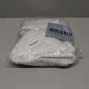 Sattiyrch Faux Fur Christmas Tree Skirt 36",White Xmas Decorations for 6ft Christmas Tree (White, 36in)