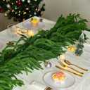 6FT Norfolk Pine Garland,Christmas Garland,Christmas Decorations,High-Density Norfolk Pine Garland